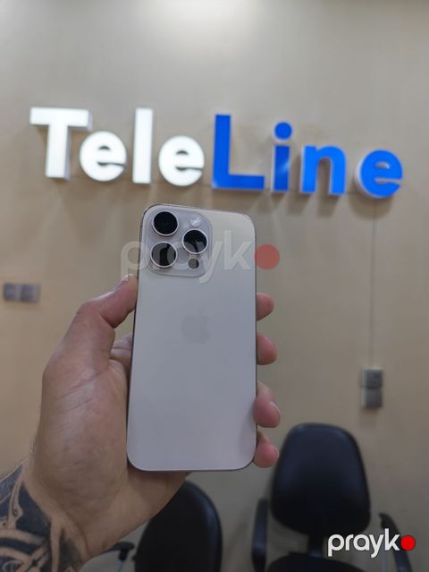 IPhone 16 Pro, 128 GB, Desert Titanium, Zəmanət, Simsiz şarj, Face ID — Bakı