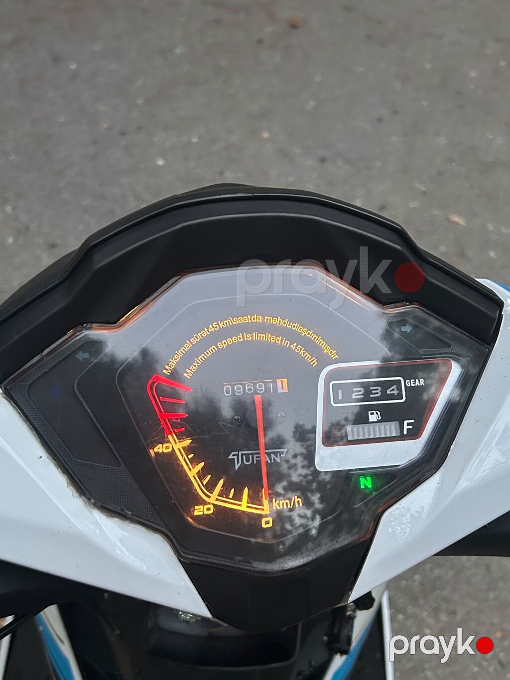 Tufan - S50, 50 sm3, 9700 km — Motosikletlər, Bakı (4)