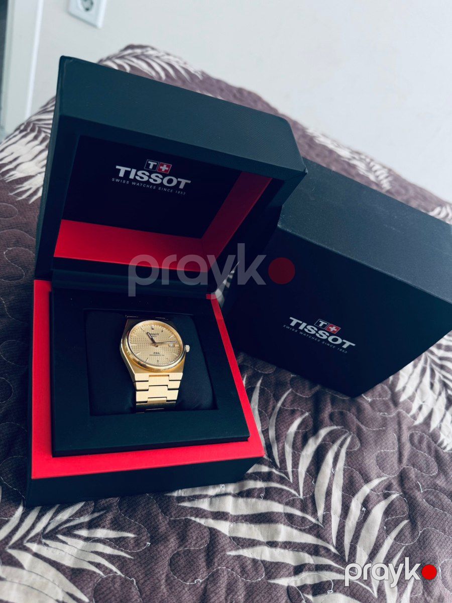 Tissot PRX Gold Powermatic 80 qol saatı — Şəxsi əşyalar, Bakı (12)