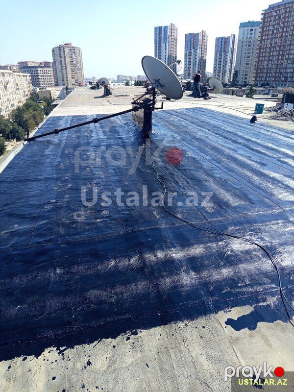İzolyasiya işləri — Dam və örtüklər, Bakı (7)