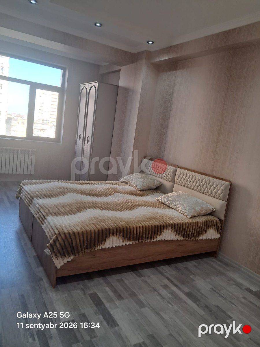 3-otaqlı yeni tikili kirayə verilir, Yeni Yasamal qəs., 107 m² — Mənzil, Bakı (2)