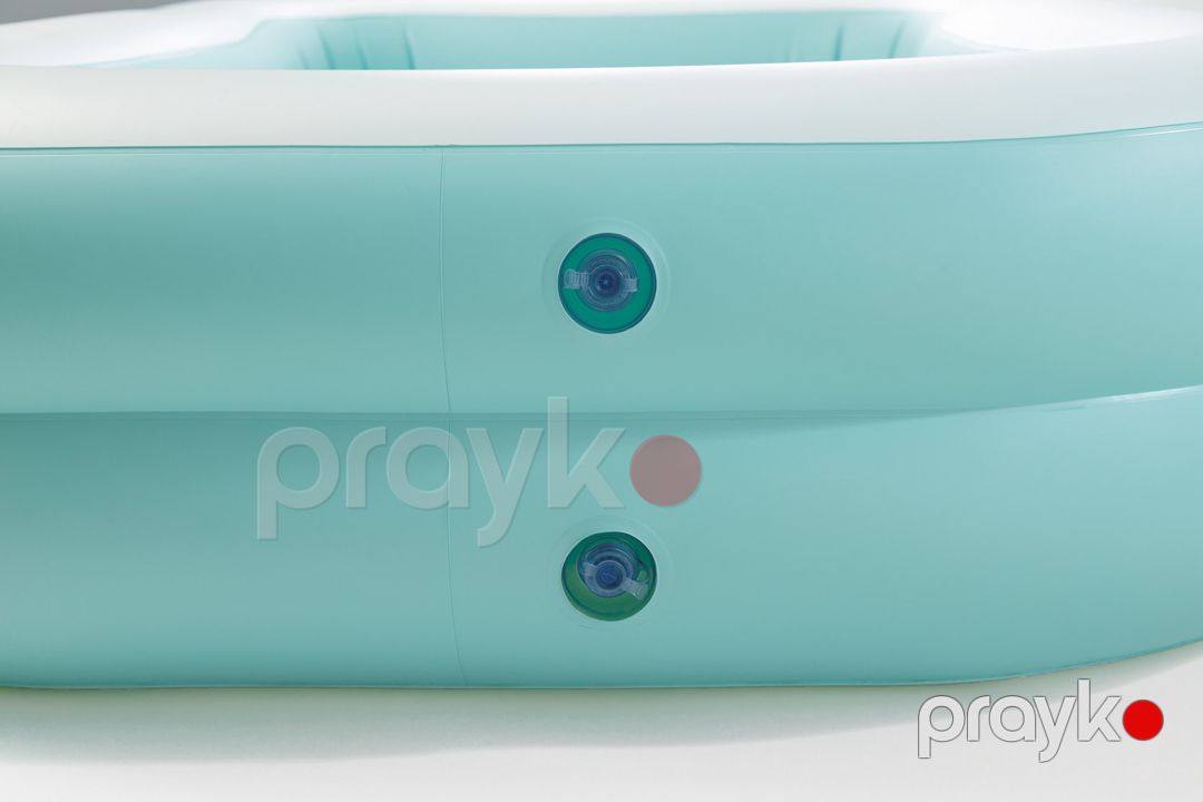 Uşaqlar üçün şişmə hovuz İntex, TECH_57181_24, düzbucaq, 229x152x46 sm, 600 l, firuzəyi — Hovuzlar, Bakı (3)