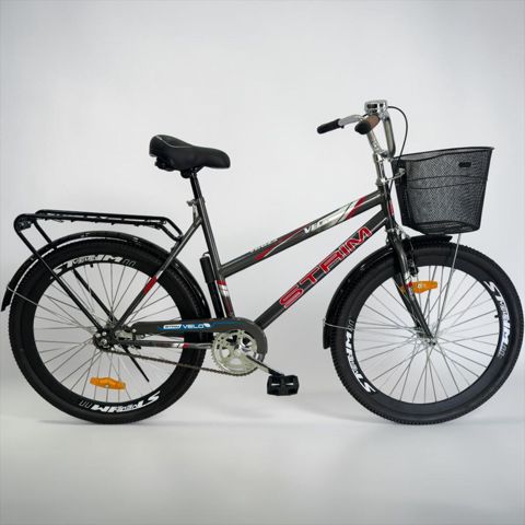 Şəhər velosipedi Strim kz_197, 26", qırmızı — Bakı