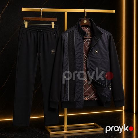 Kişilər üçün idman kostyumu RH-1, qara, poliester/pambıq, ölçü L — Bakı