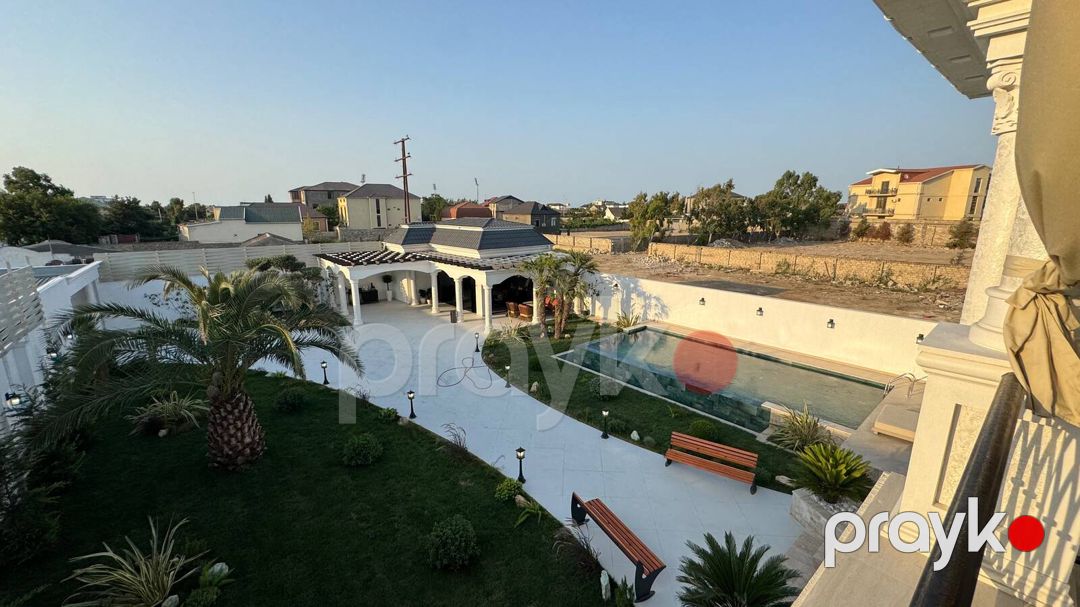 Satılır 6 otaqlı həyət evi/bağ evi 350 m² — Ev, villa, Bakı (6)