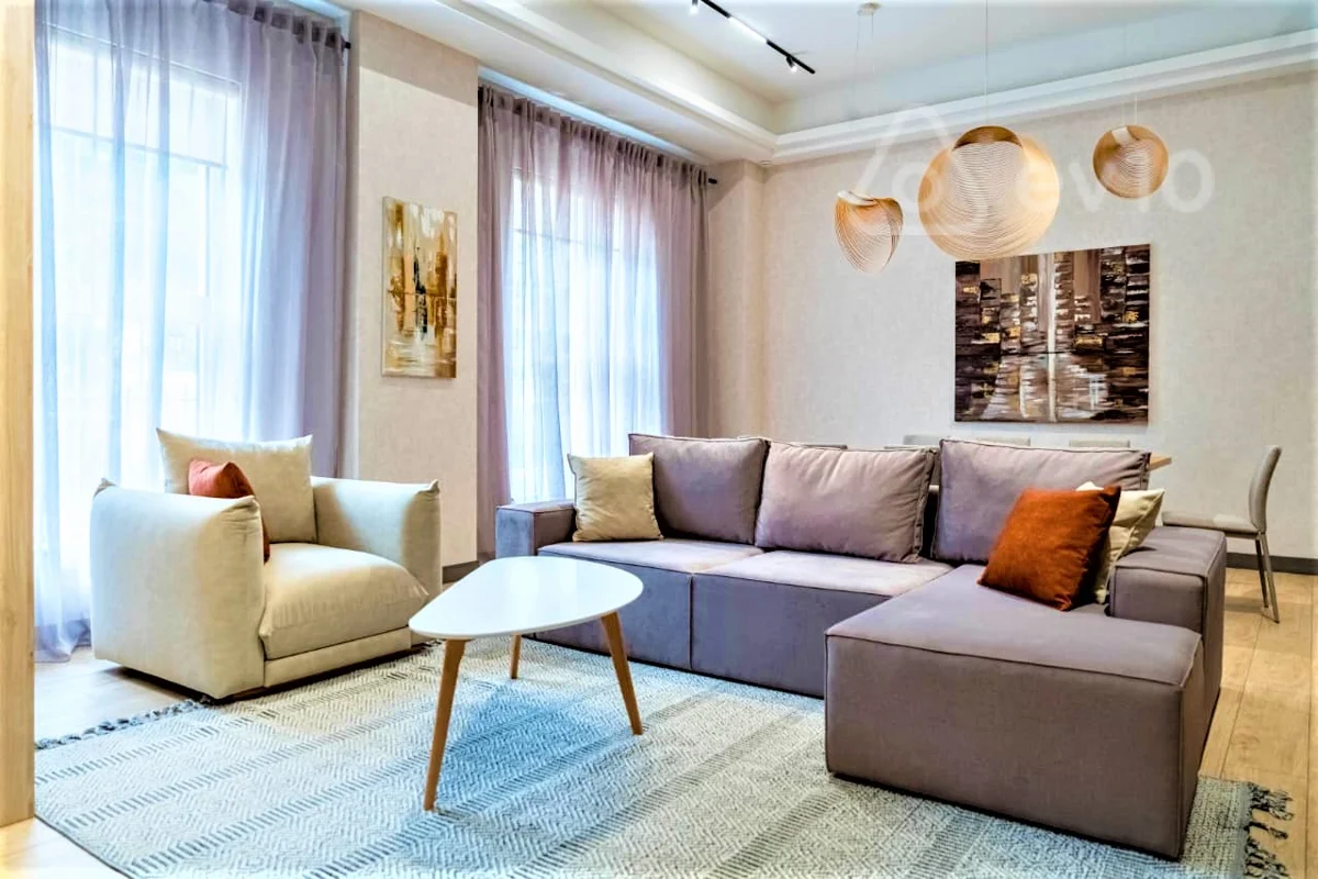 2 otaqlı mənzil, 75 m², 1 ci yaşıl ada küç — kirayə — Bakı