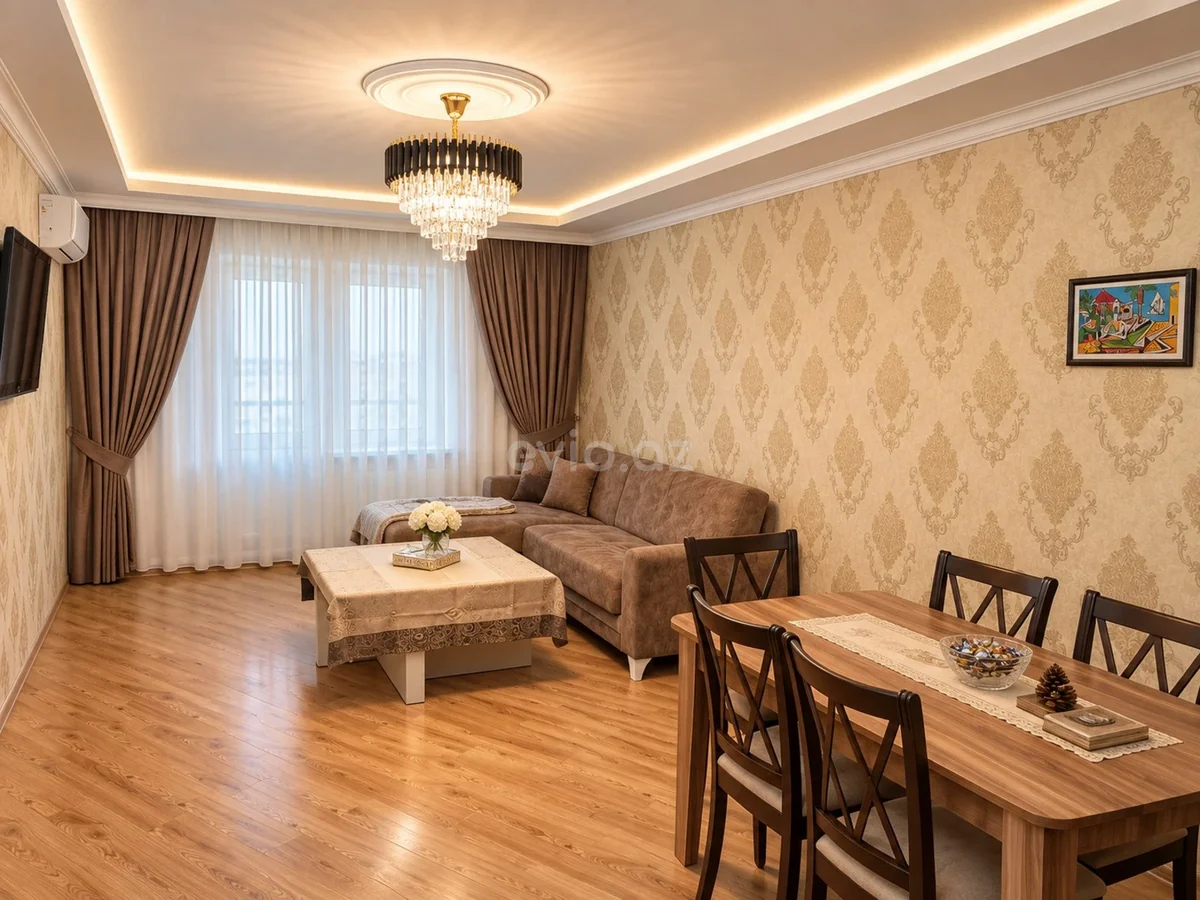 Kirayə 3 otaqlı mənzil 8 Noyabr metrosu yaxınlığında — Mənzil, Bakı (3)