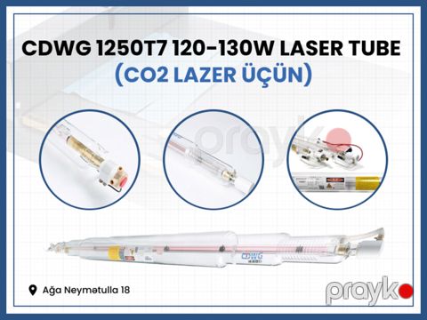 Cdwg 1250T7 120-130w laser tube (CO2 Lazer üçün) — Bakı