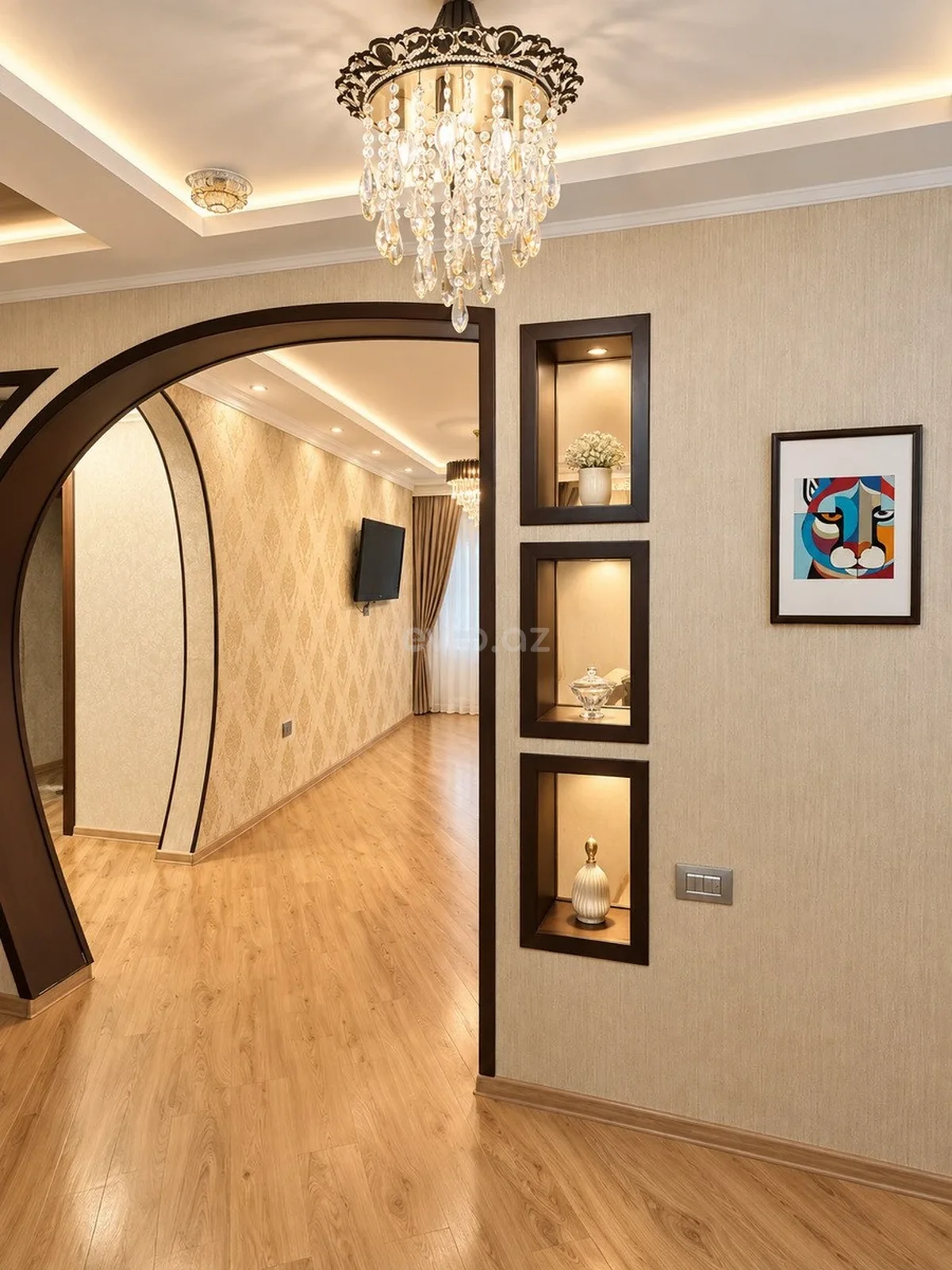 Kirayə 3 otaqlı mənzil 8 Noyabr metrosu yaxınlığında — Mənzil, Bakı (8)