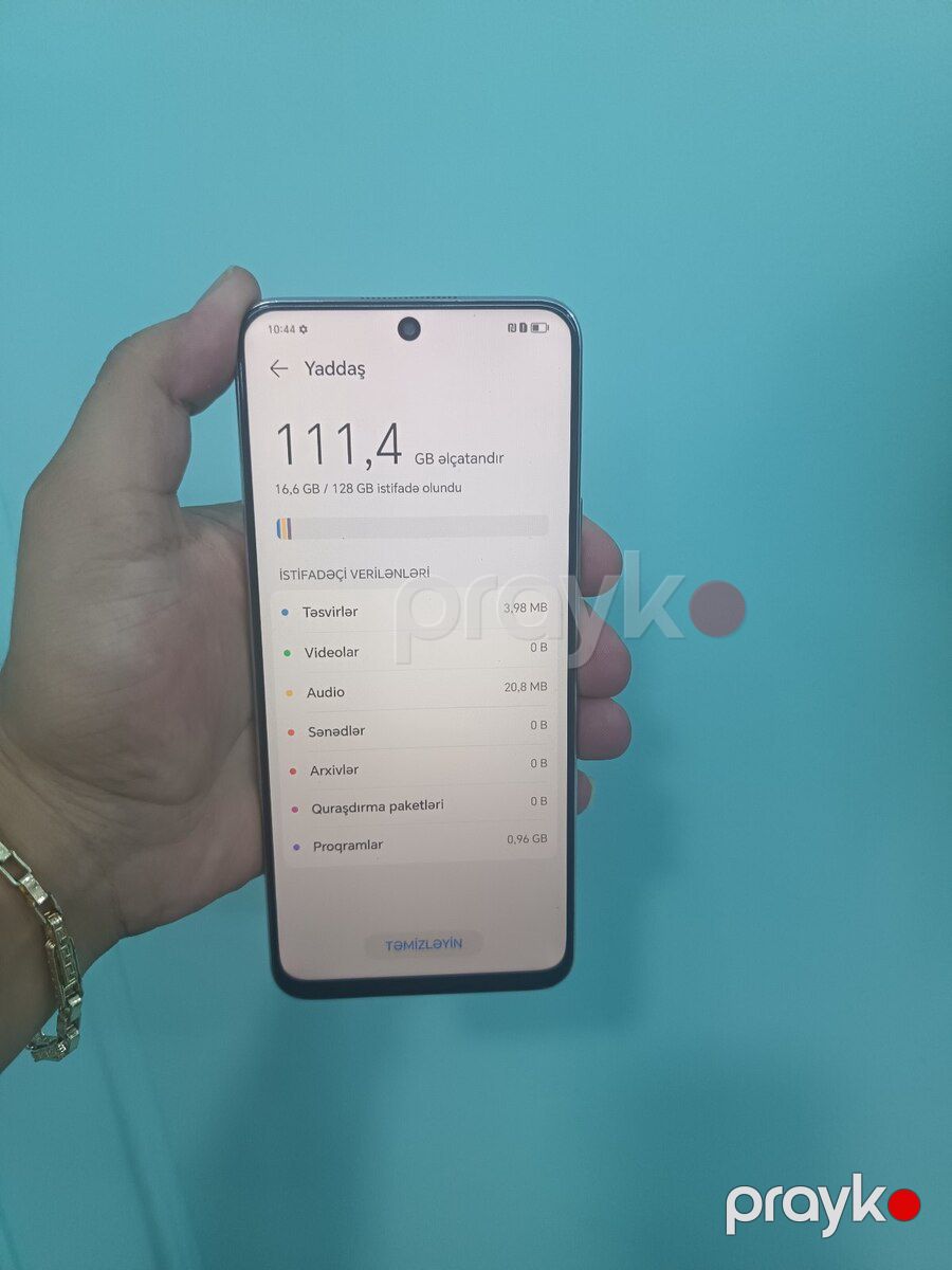 Honor X8 Ocean Blue 128GB/6GB — Smartfonlar, Bakı (5)