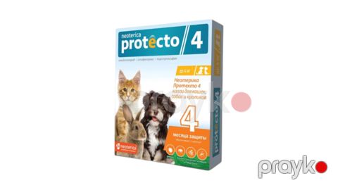 Bit və gənə əleyhinə boyun damcıları Neoterica Protecto 4 — Bakı