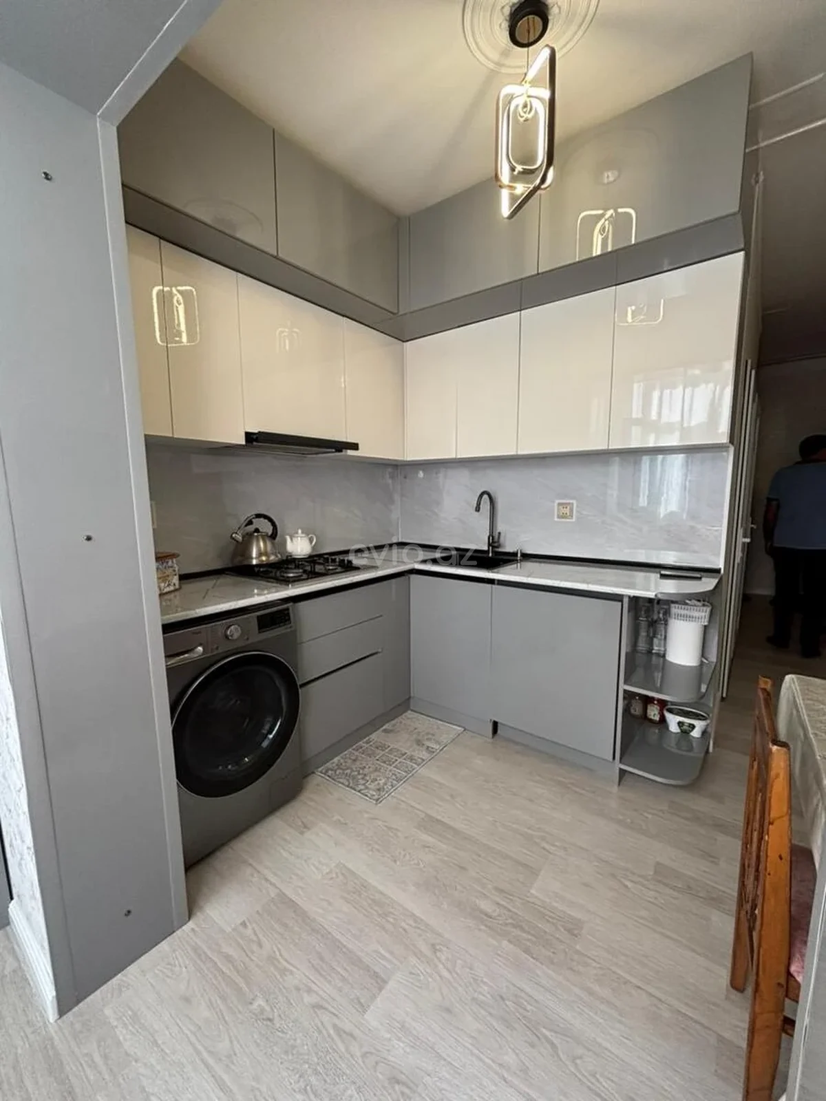 2 otaqlı tam təmirli mənzil satılır 8-ci kilometr qəsəbəsində — Mənzil, Bakı (6)