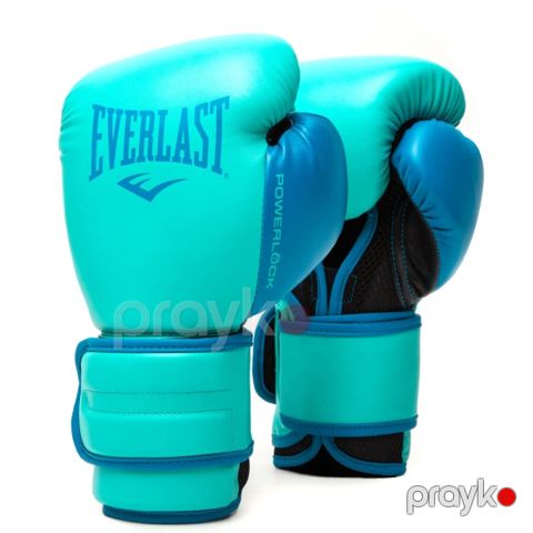 Boks əlcəyi Everlast Powerlock, mavi, 10 oz — Bakı
