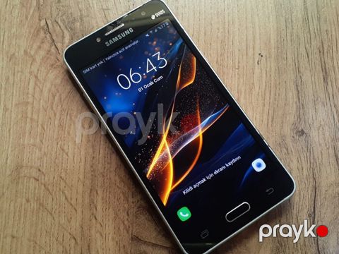 Samsung Galaxy Grand 2, 8 GB, rəng - Boz, Zəmanət, Düyməli, Sensor — Gəncə