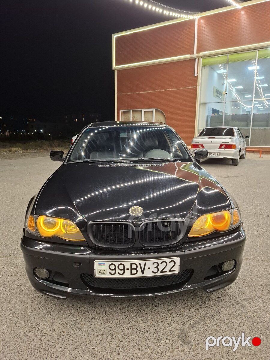 BMW 320, 2002 il — Avtomobillər, Gəncə (12)