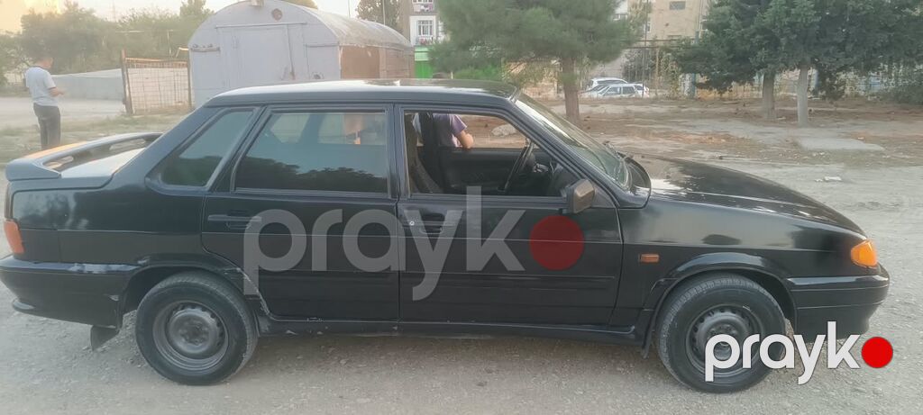 Lada 2115 Sedan – qara rəng - Kuzov: 4 qapılı sedan, qara rəng, arxa 39-BC-205 — Avtomobillər, Sumqayıt (4)