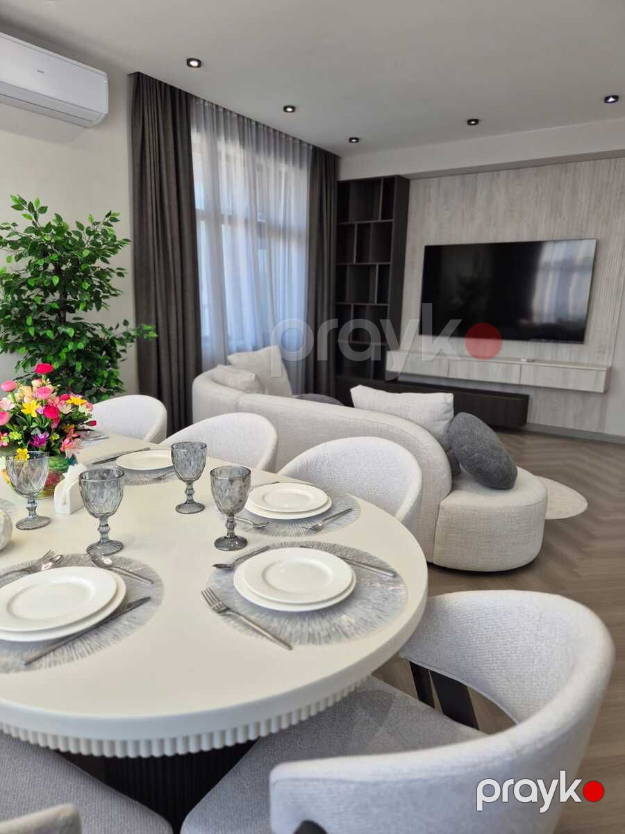 İcarəyə verilir 3 otaqlı yeni tikili 120 m² — Mənzil, Bakı (10)