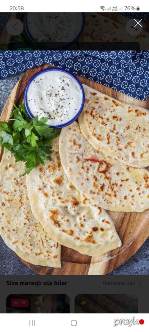 Salam N:1 Kabab Dürümə Qutab peraşki birincik bişiren xanım işçi — Bakı