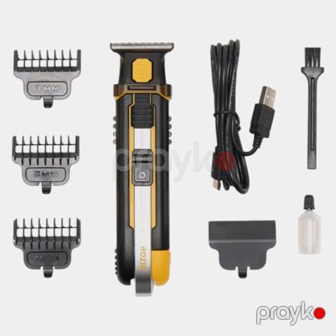 Taraş aparatı Rozia M1 600MAH / 90 Dəqiqə / Polad Bıçaqlı / (1/2/3mm) — Bakı
