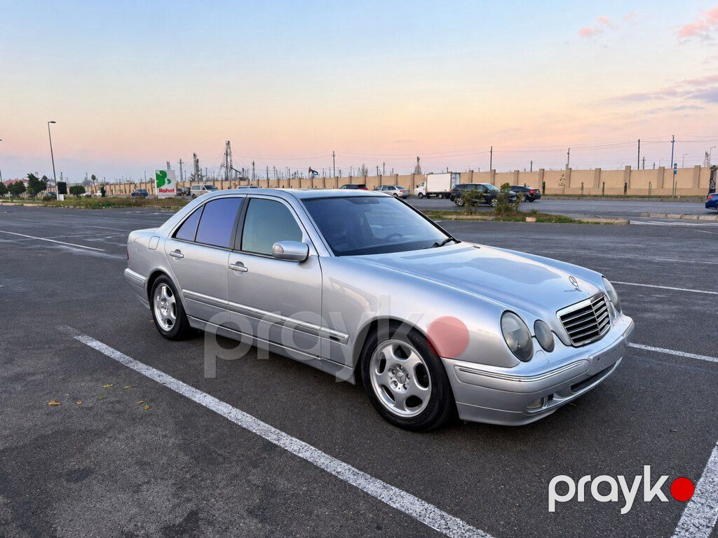Mercedes E 320, 3.2 L, 2001 il, 355 000 km — Avtomobillər, Balakən (2)