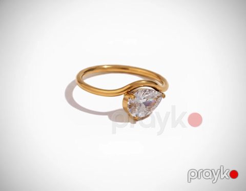 Üzük qadınlar üçün 12256, qızılı — Bakı