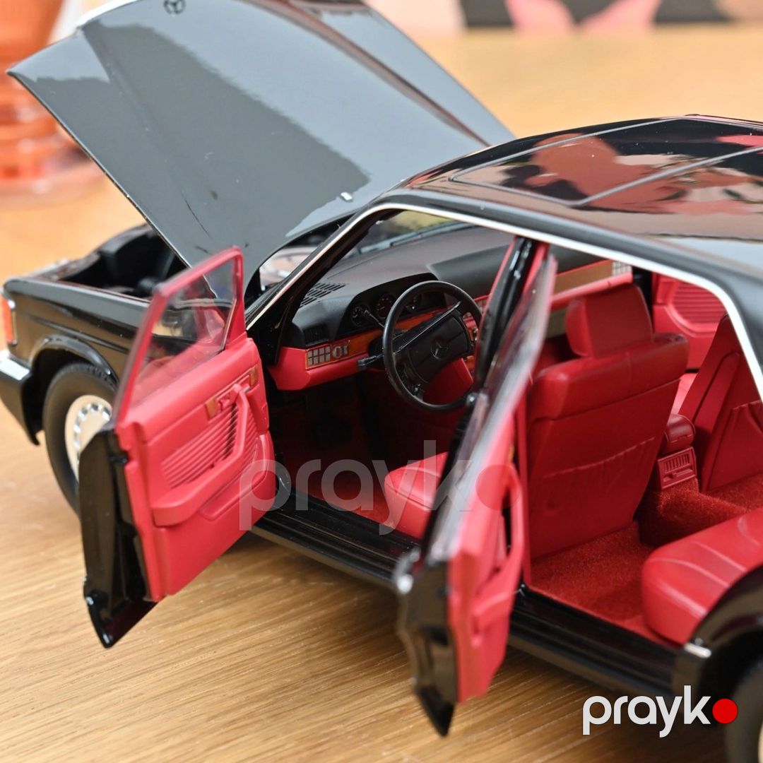 1:18 Norev Mercedes-Benz 560 SEL 1991 (W126) modeli — Kolleksiyalar, Bakı (4)