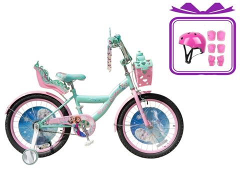 Uşaq velosipedi Snow white 891_kz197_20, 20", yaşıl — Bakı