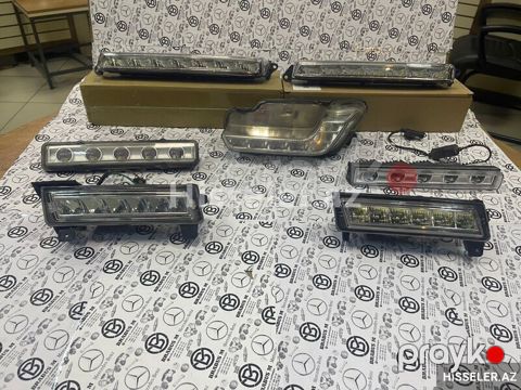 Mercedes duman işıqları — Bakı