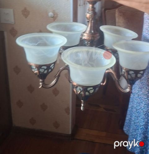Çılçıraq, 5 lampa, Metal