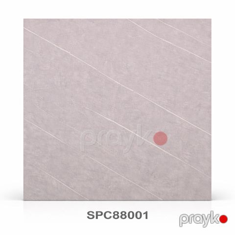 Dekorativ döşəmə örtüyü SPC88001, boz, 60x60 sm — Bakı