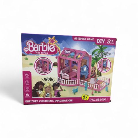 Kukla evi Barbie, plastik, 3+ yaş — Bakı