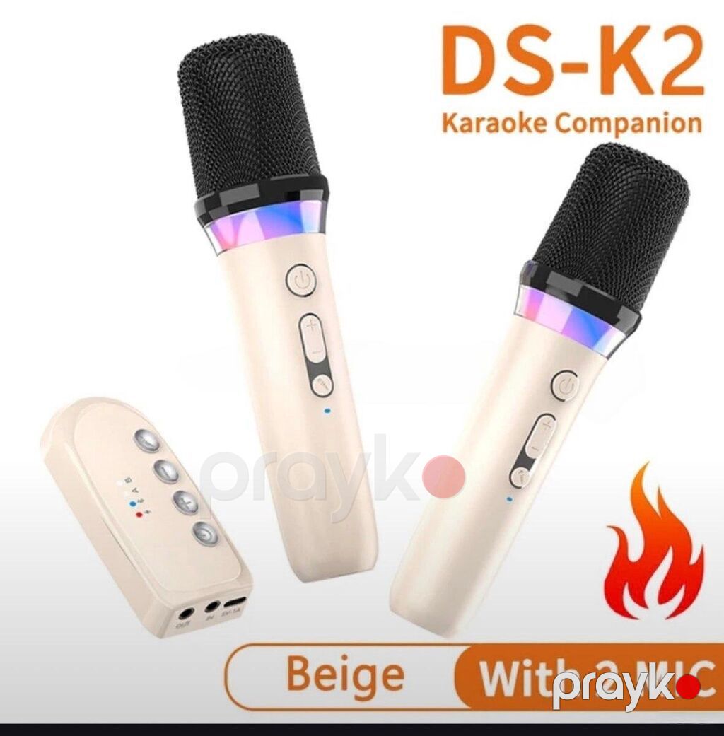 DS K2 karaoke mikrofonu DS K2 karaoke mikrofonu satılır. Dəstdə 2 — Mikrafonlar, Bakı (2)