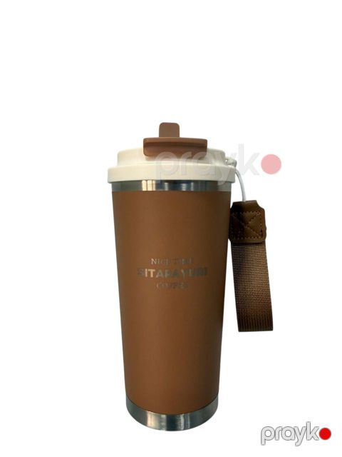 Termo fincan 63520167, paslanmayan polad, qəhvəyi, 560 ml — Bakı