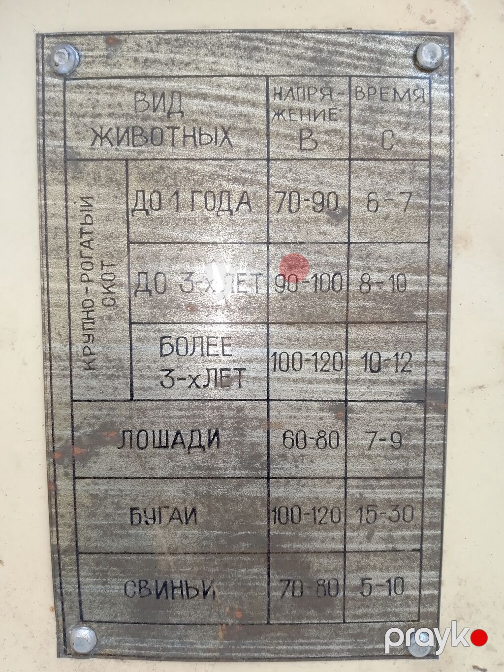 Sovet istehsalı heyvanlar üçün elektrikli keyfiyyətli baytarlıq cihazı — Digər, Ağcabədi (3)