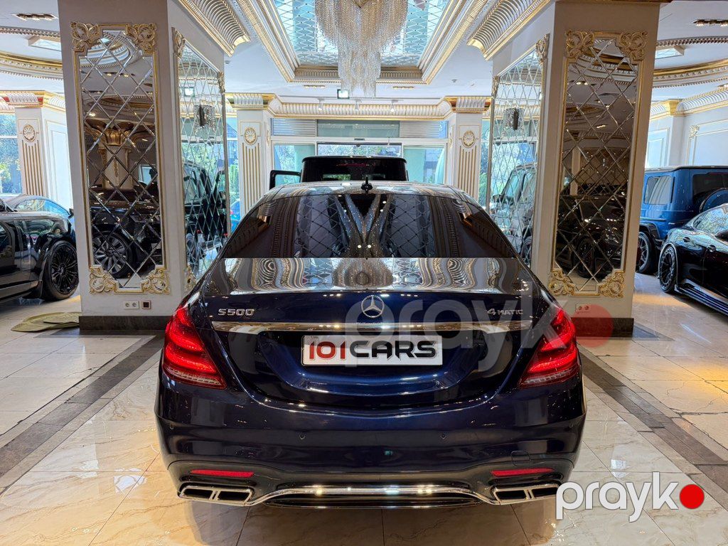 Mercedes S 500 4MATIC, 4.7 L, 2014 il, 116 000 km — Avtomobillər, Bakı (8)