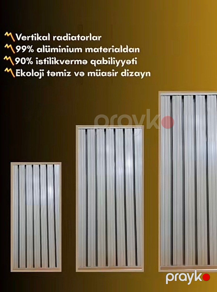 Vertikal radiatorlar — Təmir və inşaat, Bakı (7)