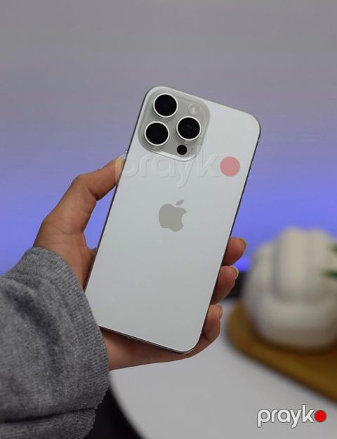 Apple iPhone 15 Pro Max White Titanium 256GB/8GB — Bakı