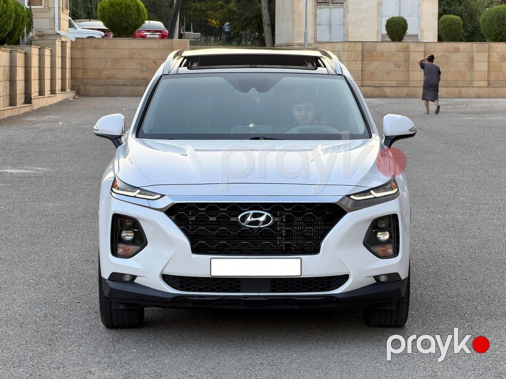 Hyundai Santa Fe, 2.0 L, 2019 il, 60 000 km — Avtomobillər, Gəncə (3)