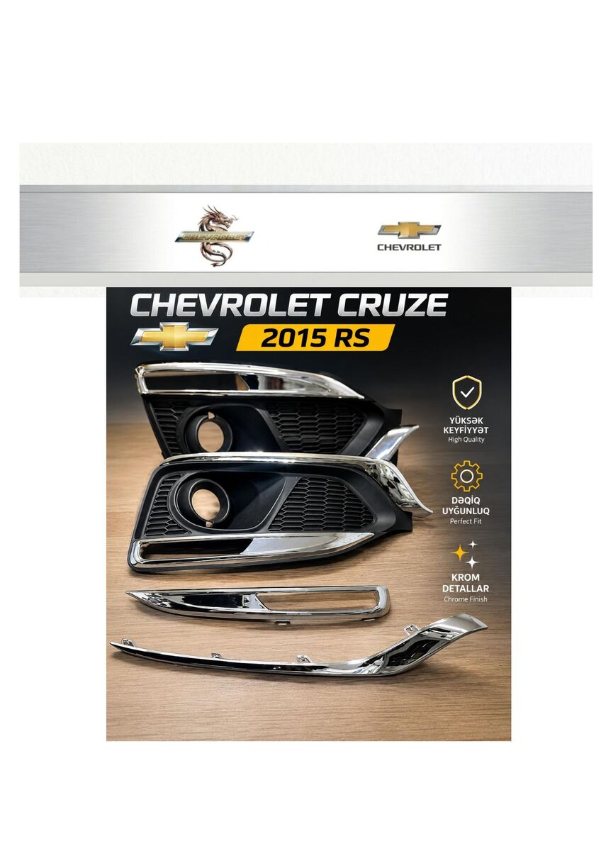 Chevrolet Cruze 2015 LTZ RS duman farası — Ehtiyat hissələri və aksesuarlar, Bakı