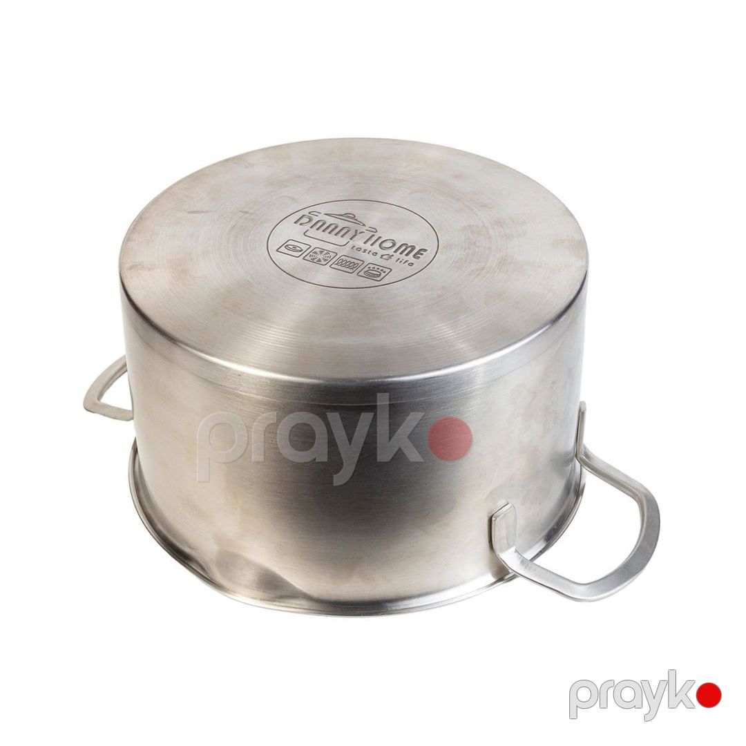 Qazan Danny Home, 31x22x15 sm, 4.7 l, alüminium/şüşə, gümüşü/şəffaf — Mallar, Bakı (3)