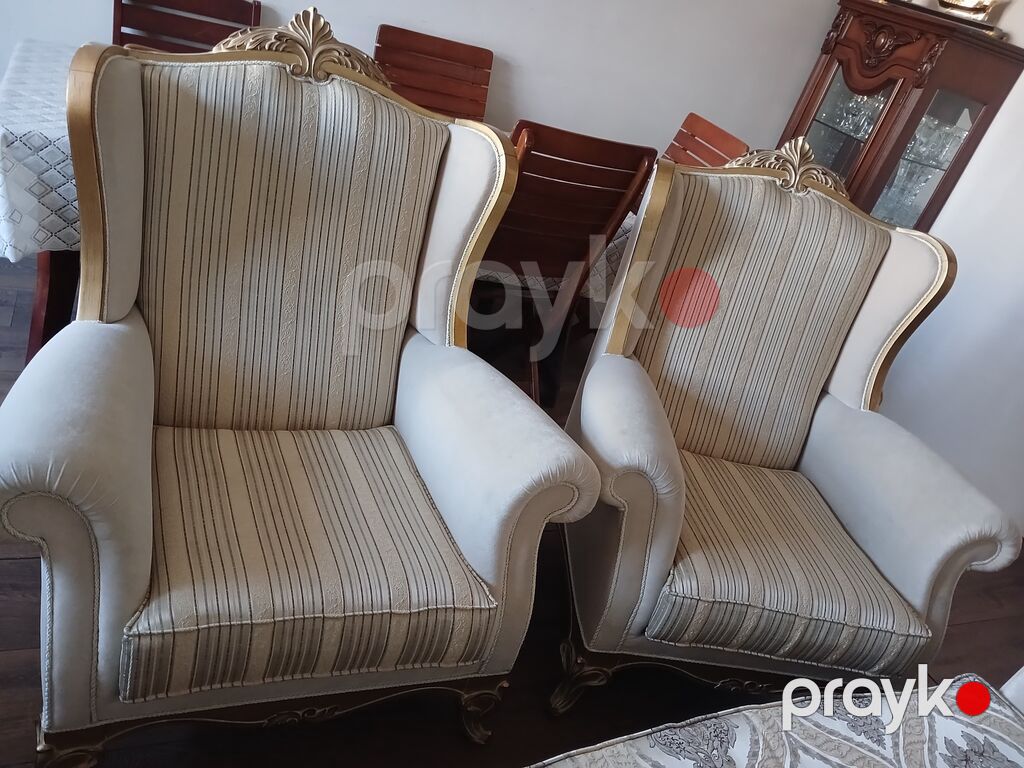 Divan 2 Kteslo satılır qiyməti 750 manat italiya istehsalıdır çox — Yumşaq mobilya dəstləri, Mehdiabad (4)