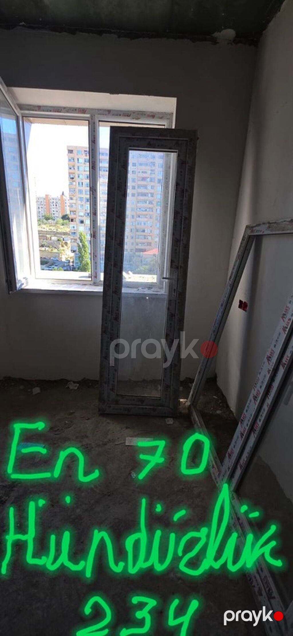 Plastik pəncərə və balkon qapısı dəsti - Material: PVC profil — Pəncərələr, qapılar, balkonlar, Bakı (2)