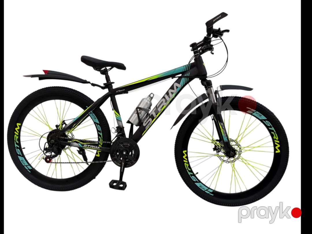 Velosiped Strim Pro GTR-359 24 Black/Green — Velosipedlər, Bakı (2)