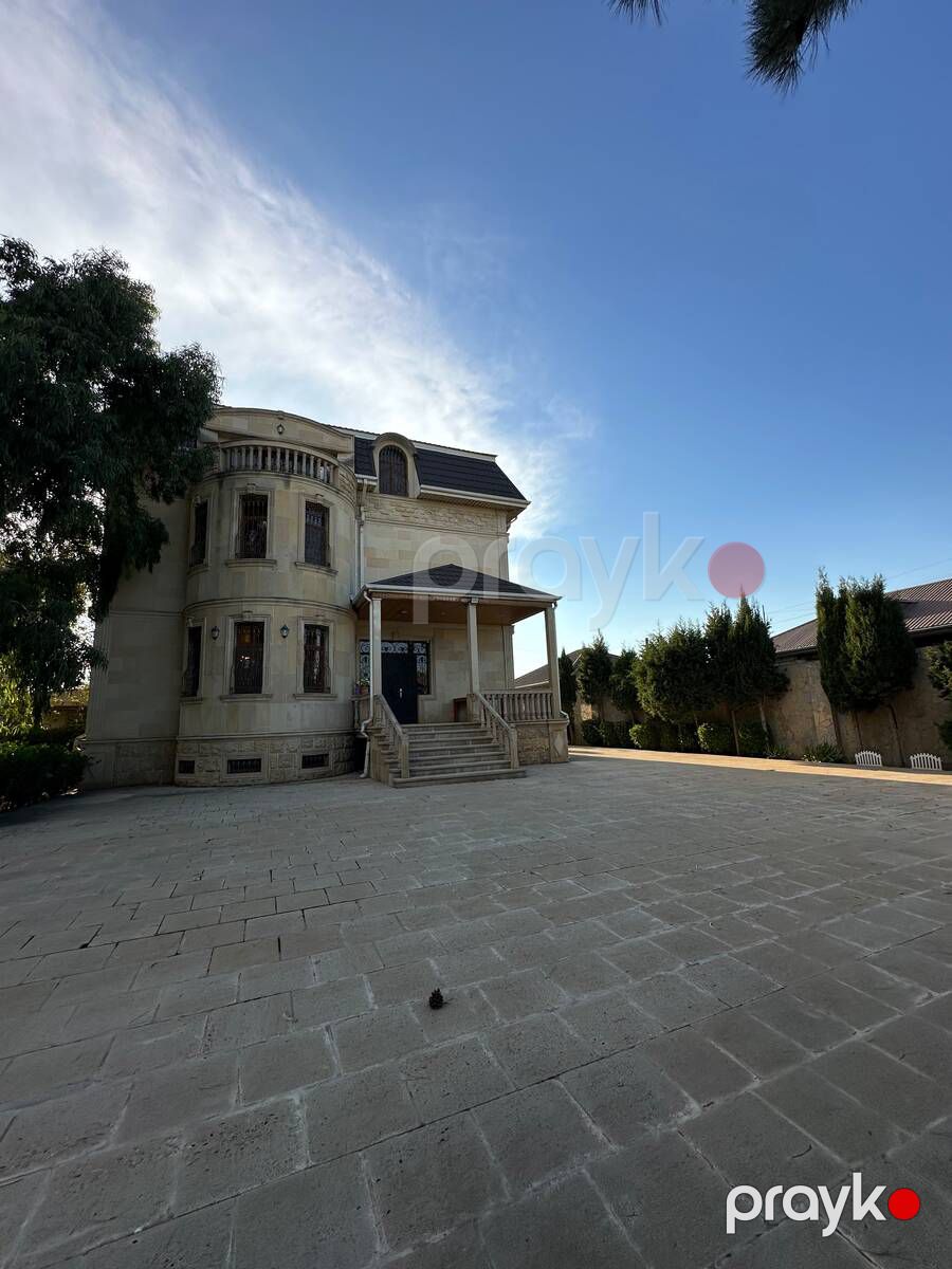Satılır 8 otaqlı həyət evi/bağ evi 600 m² — Ev, villa, Bakı (5)