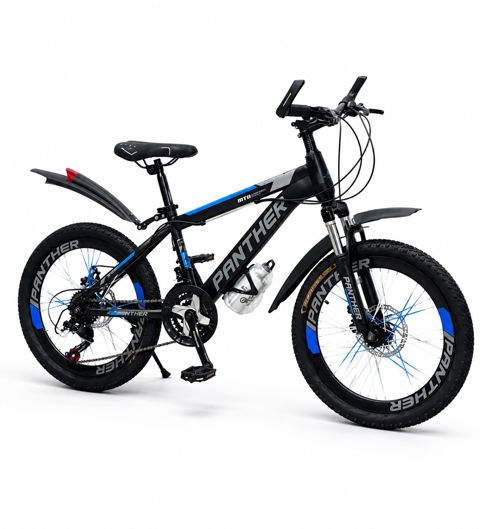 Dağ velosipedi Panther Pro Nitro Vip088, qara/mavi, 20" — Bakı