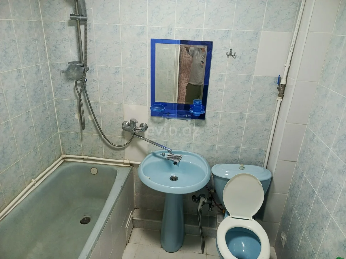 Kirayə 1 otaqlı mənzil Neftçilər metrosu yaxınlığında — Mənzil, Bakı (7)
