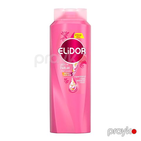 Şampun Elidor Superblend Strong and Glossy 2-i 1-də 650 ml — Bakı
