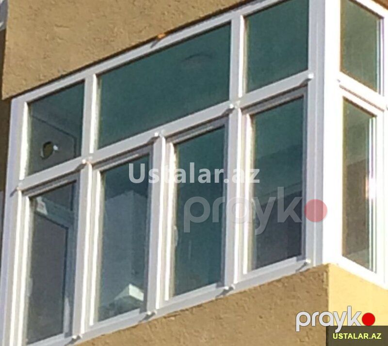 Plastik qapı və pəncərə sifarişi — Pəncərələr, qapılar, balkonlar, Bakı (2)