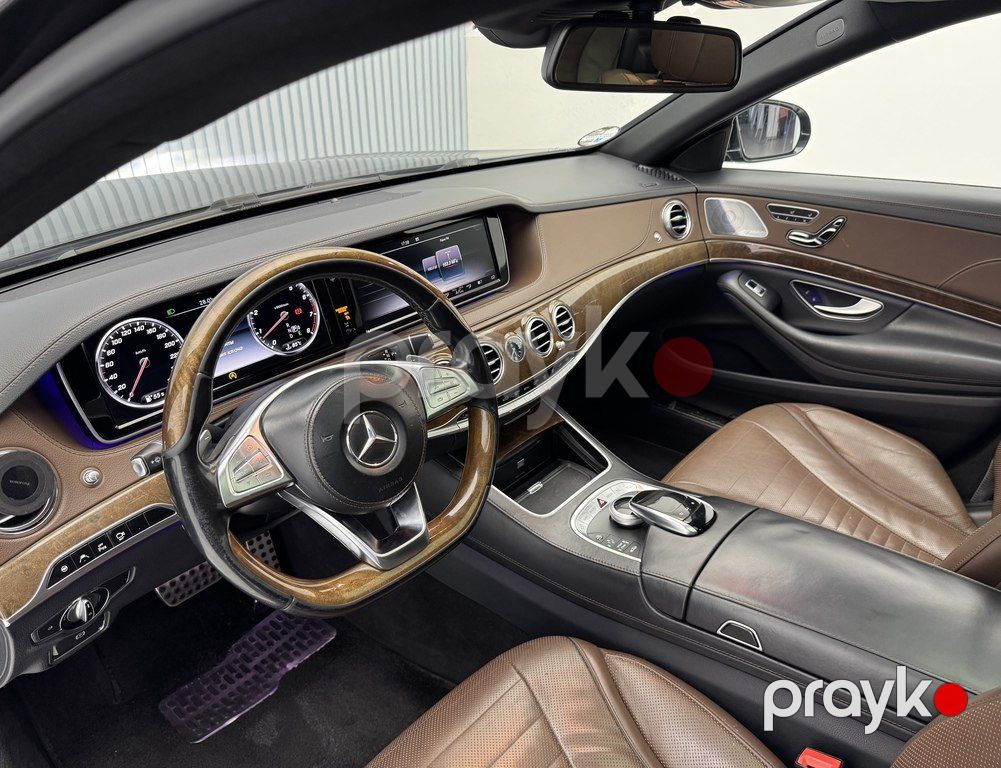 Mercedes S 500, 4.7 L, 2015 il, 214 700 km — Avtomobillər, Bakı (8)