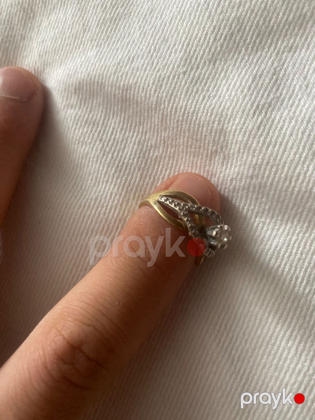 Üzük, Sarı qızıl, 750 Əyar — Üzüklər, Bakı (2)